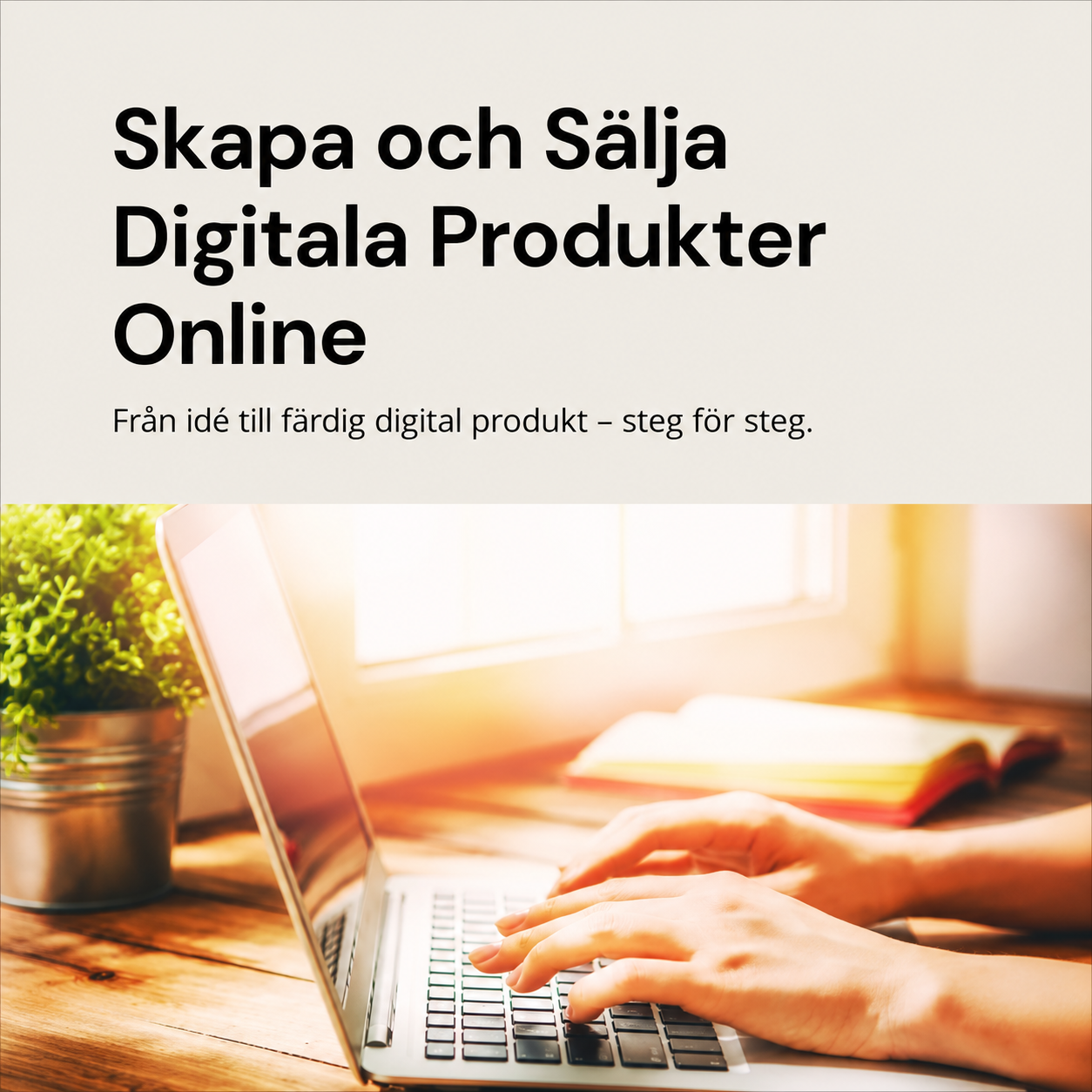 Skapa och sälja digitala produkter online