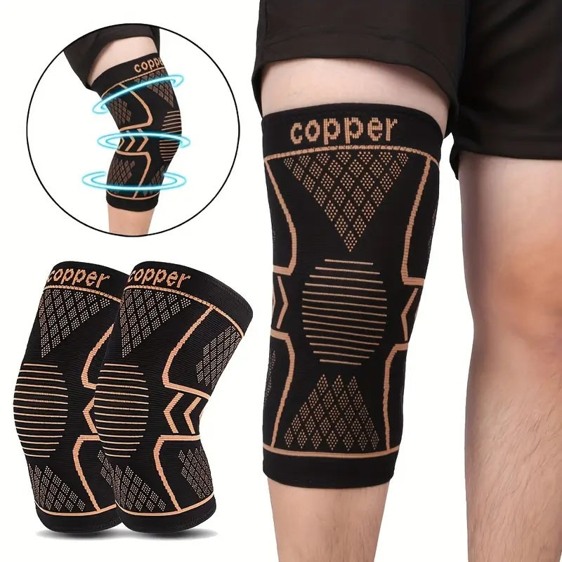 CopperFlex™ Kompressions knästöd 2-pack