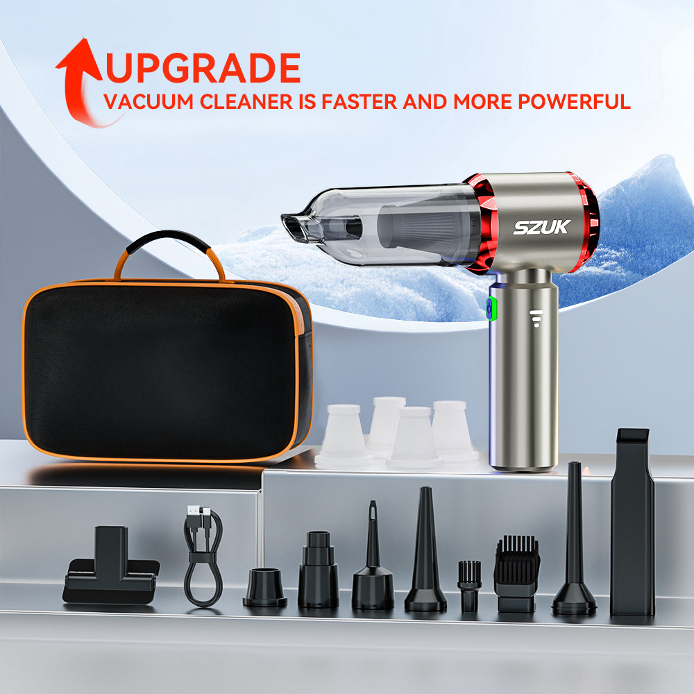 Trådlös Mini-Dammsugare – Perfekt för Bil & Hem