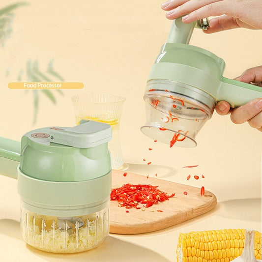 Mini food processor 4-i-1