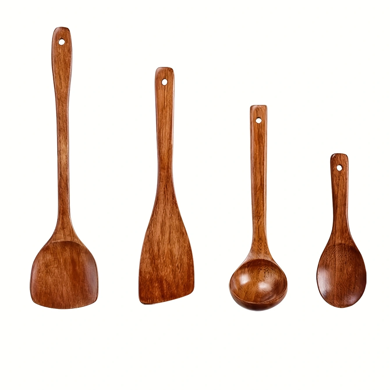Köksredskap i Akaciaträ – 4-pack