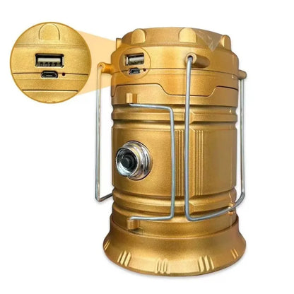 SolarGuard™ Campinglampa & Ficklampa