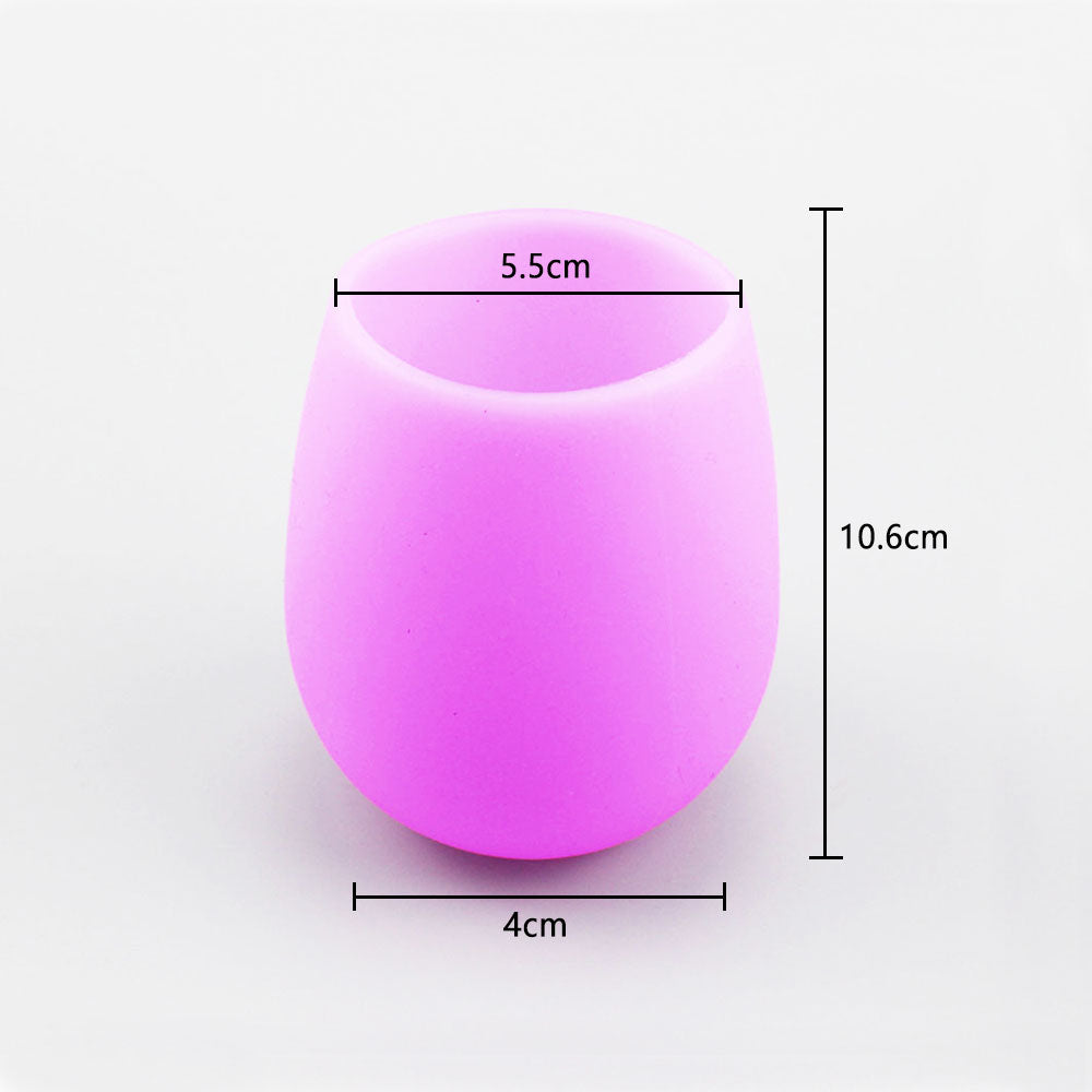 Okrossbart silikonglas