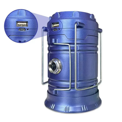 SolarGuard™ Campinglampa & Ficklampa