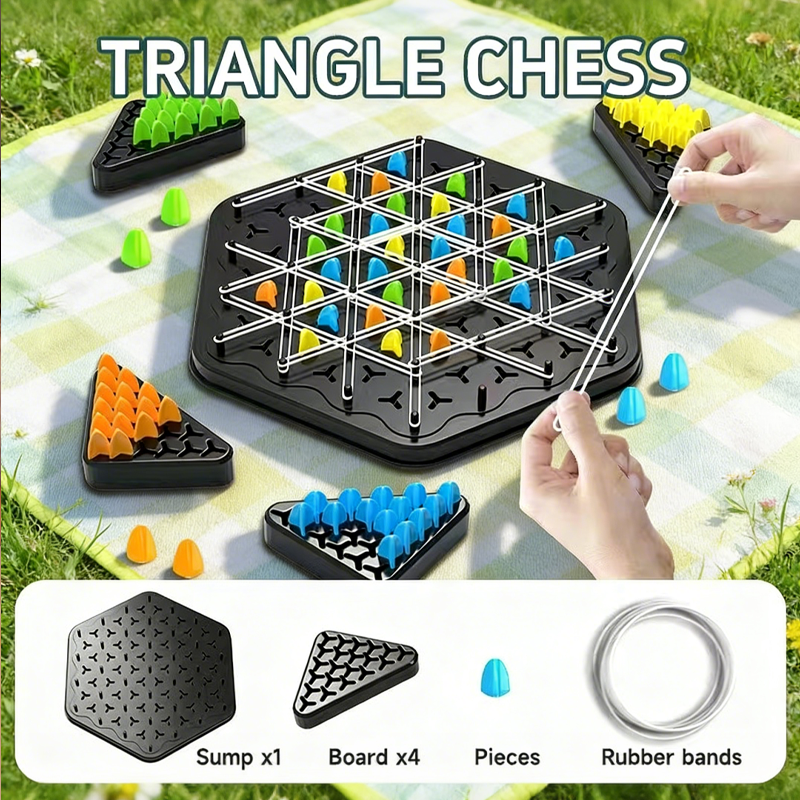 Chain Triangle Game – Strategispel för hela familjen