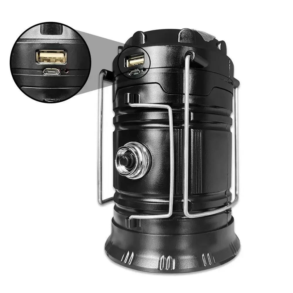 SolarGuard™ Campinglampa & Ficklampa