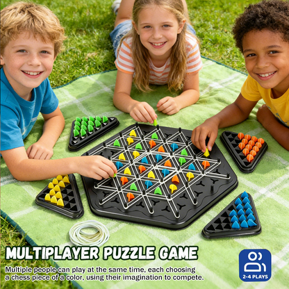 Chain Triangle Game – Strategispel för hela familjen