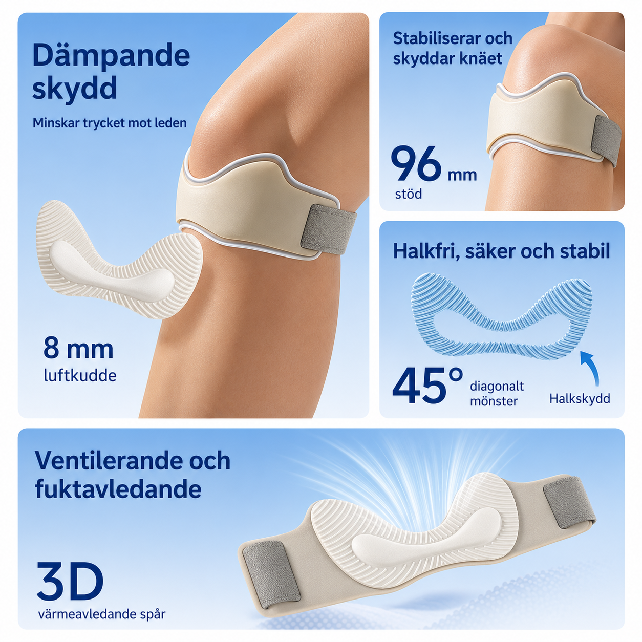 PatellaFit™ Knästöd