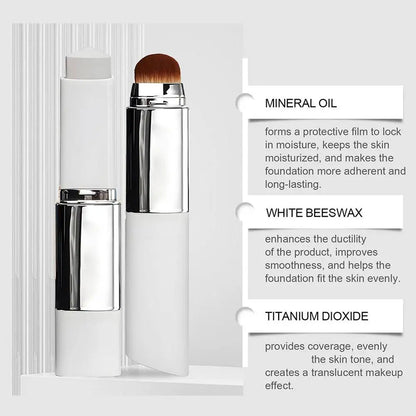 Color-Changing Foundation Stick – Lightweight Moisturizing