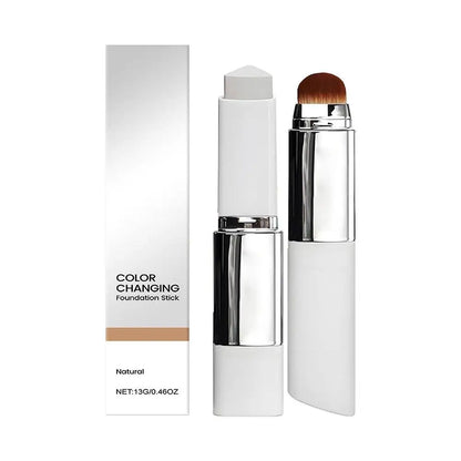 Color-Changing Foundation Stick – Lightweight Moisturizing