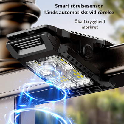 Solcellslampa med Rörelsesensor 2-pack